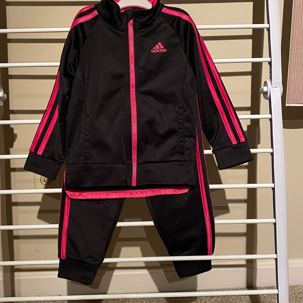 Adidas track suit girls